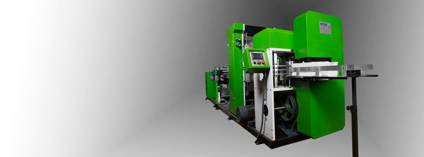 Laminated and Printed Tissue Machine